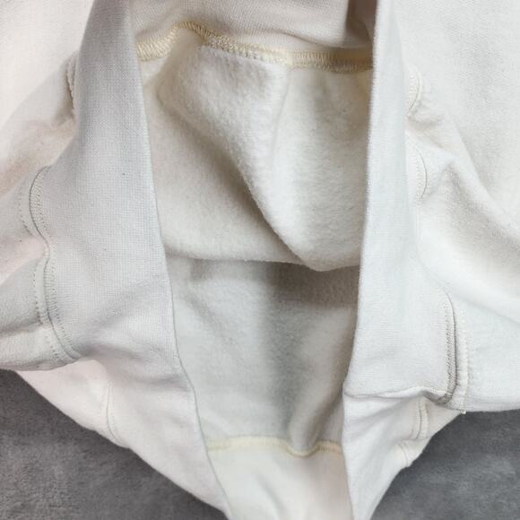 VTG Morning Sun Sweatshirt Womens XL White Pastel Butterfly Metal Embellishments - Picture 9 of 14